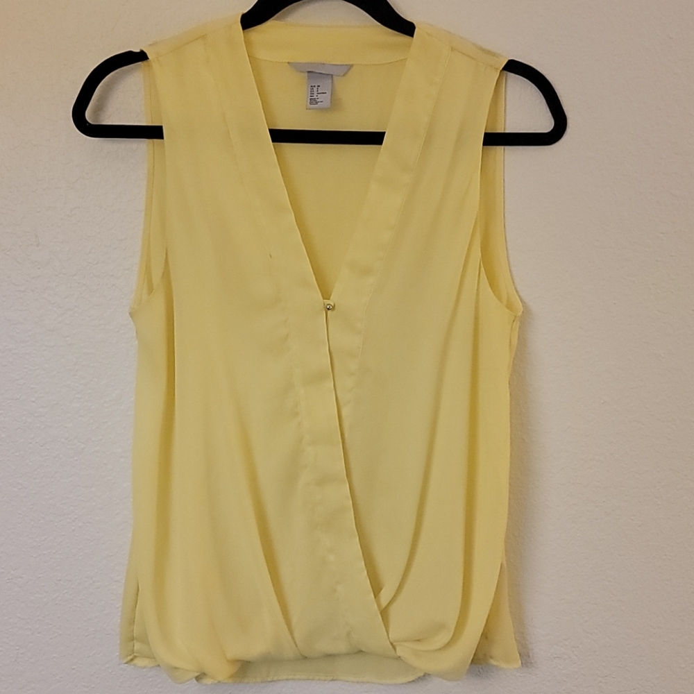 H&M Yellow Blouse